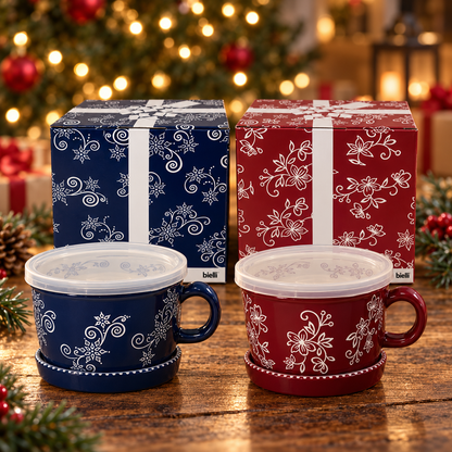 Bielli Mugs w/ Lid-its & Gift Boxes