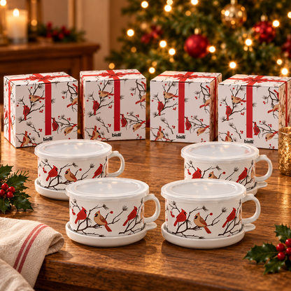 Bielli Mugs w/ Lid-its & Gift Boxes