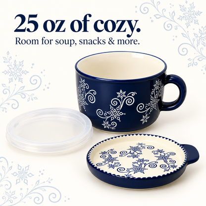 Bielli Mugs w/ Lid-its & Gift Boxes