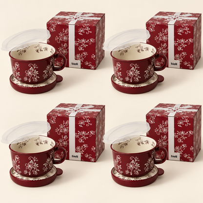 Bielli Mugs w/ Lid-its & Gift Boxes