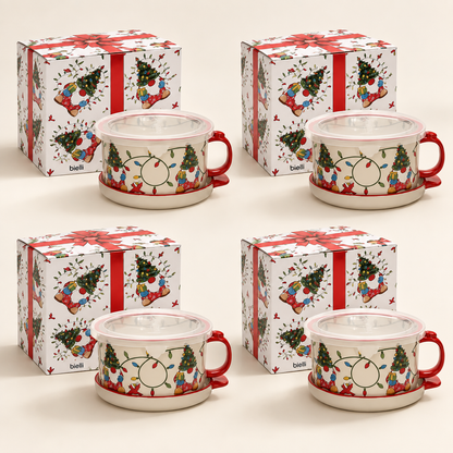 Bielli Mugs w/ Lid-its & Gift Boxes