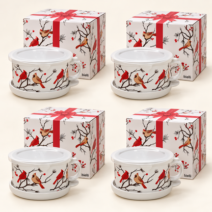 Bielli Mugs w/ Lid-its & Gift Boxes