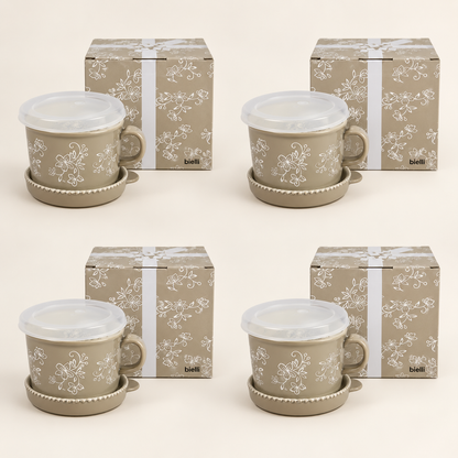 Bielli Mugs w/ Lid-its & Gift Boxes
