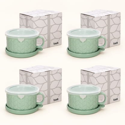 Bielli Mugs w/ Lid-its & Gift Boxes