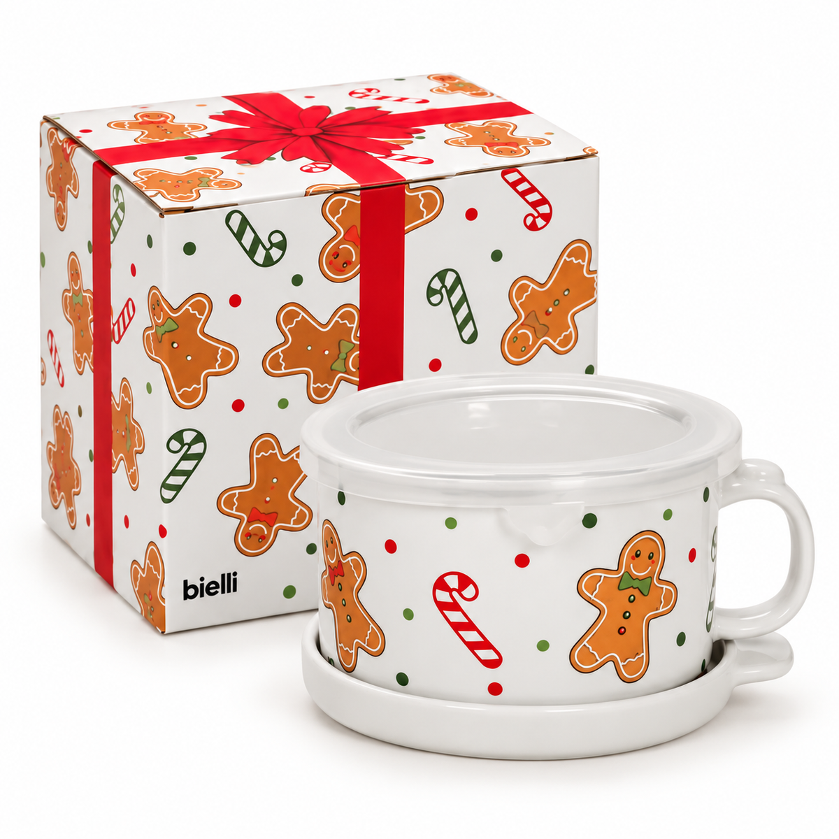 Bielli Mugs w/ Lid-its & Gift Boxes