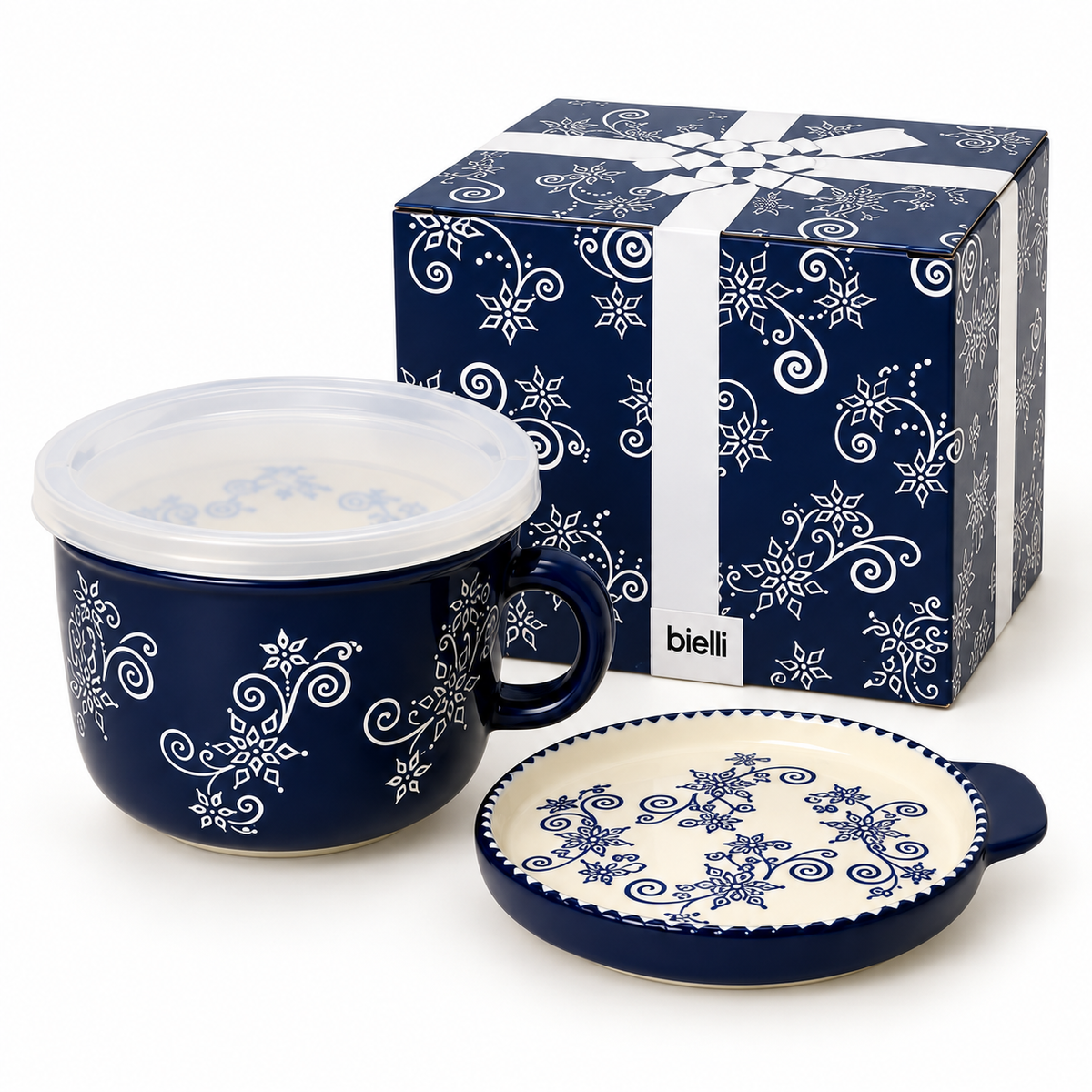 Bielli Mugs w/ Lid-its & Gift Boxes
