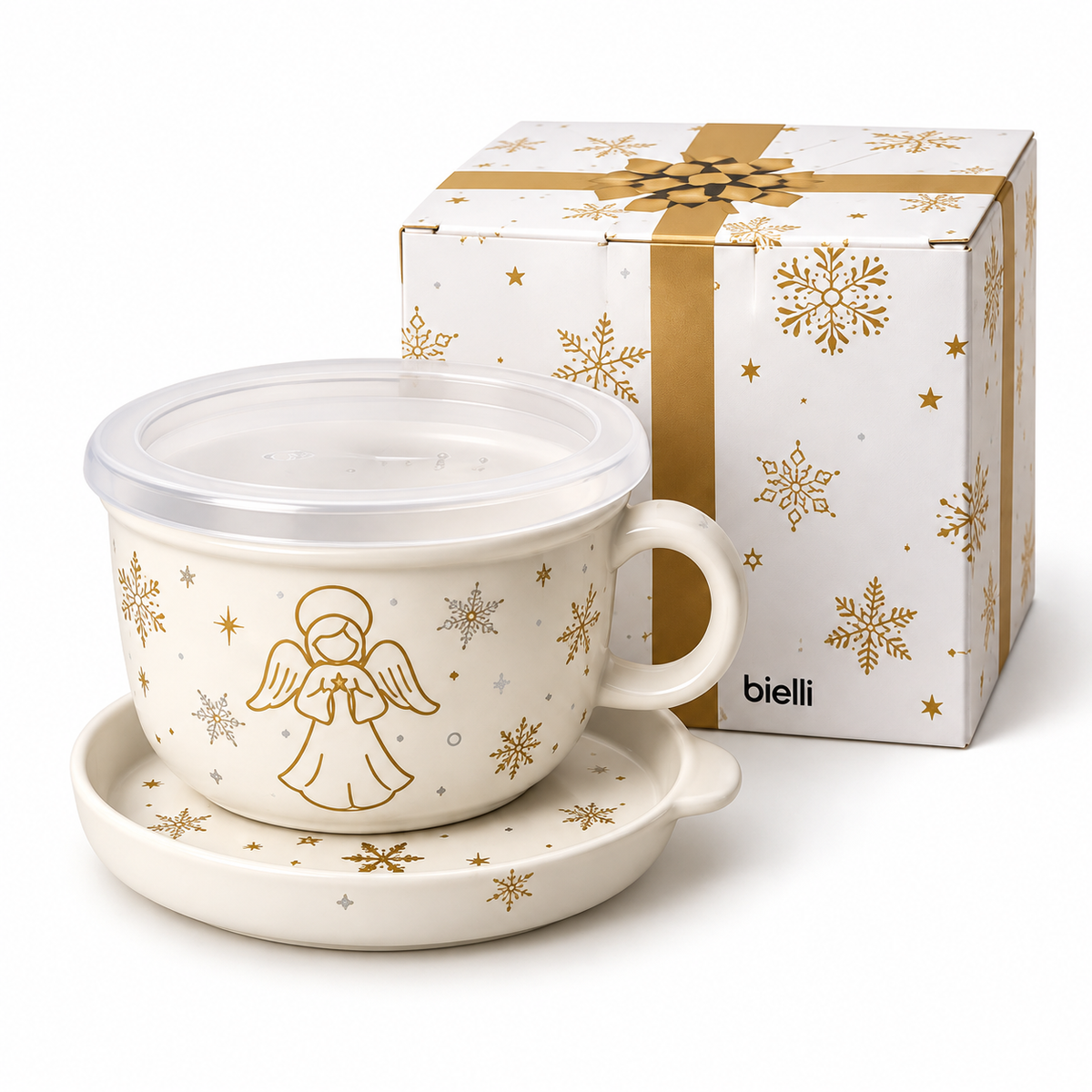 Bielli Mugs w/ Lid-its & Gift Boxes